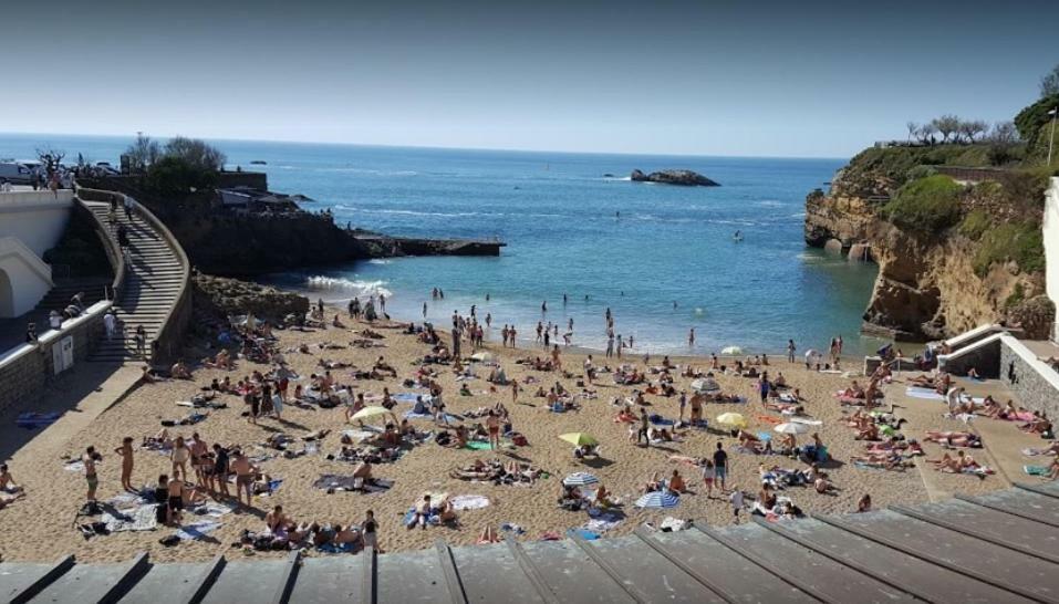 L'Etape, 2Ch, 250M Gde Plage, Tt A Pieds, Parking Couvert Apartment Biarritz Bagian luar foto