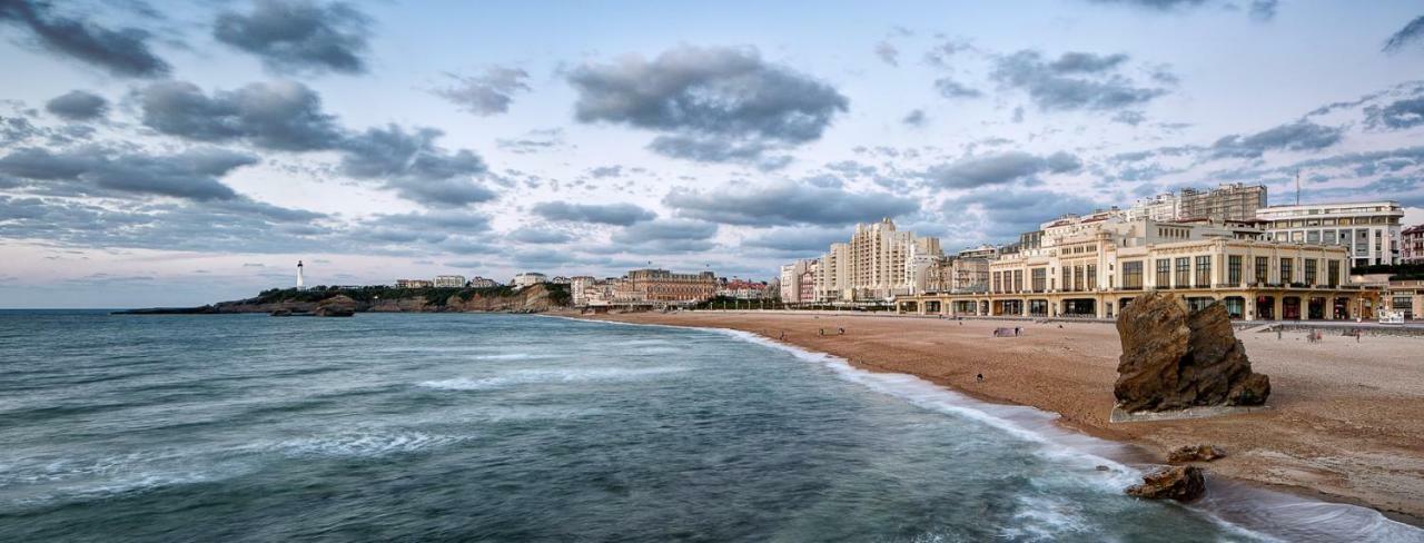 L'Etape, 2Ch, 250M Gde Plage, Tt A Pieds, Parking Couvert Apartment Biarritz Bagian luar foto